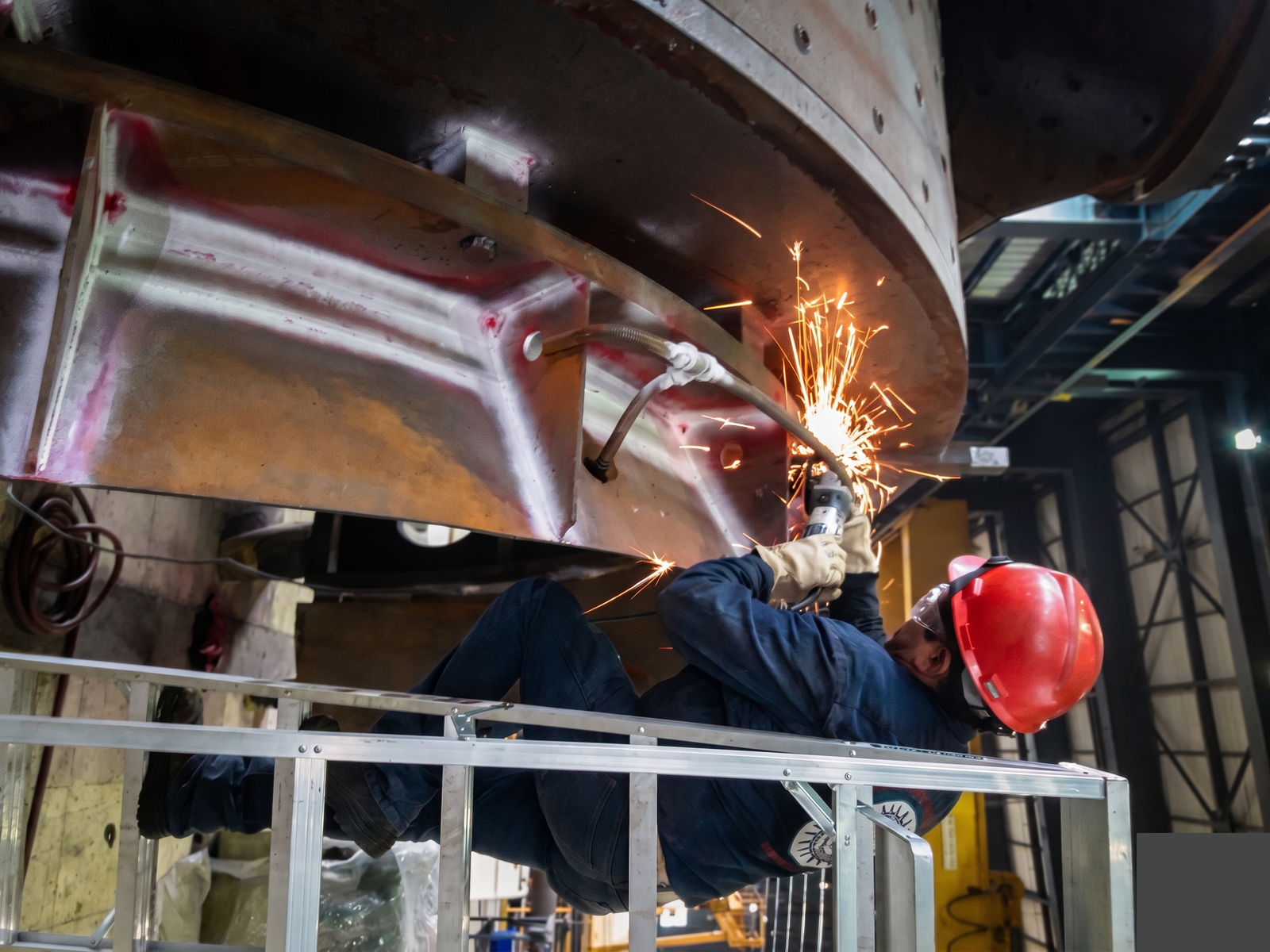Reparación de turbina industrial — Turbomaq